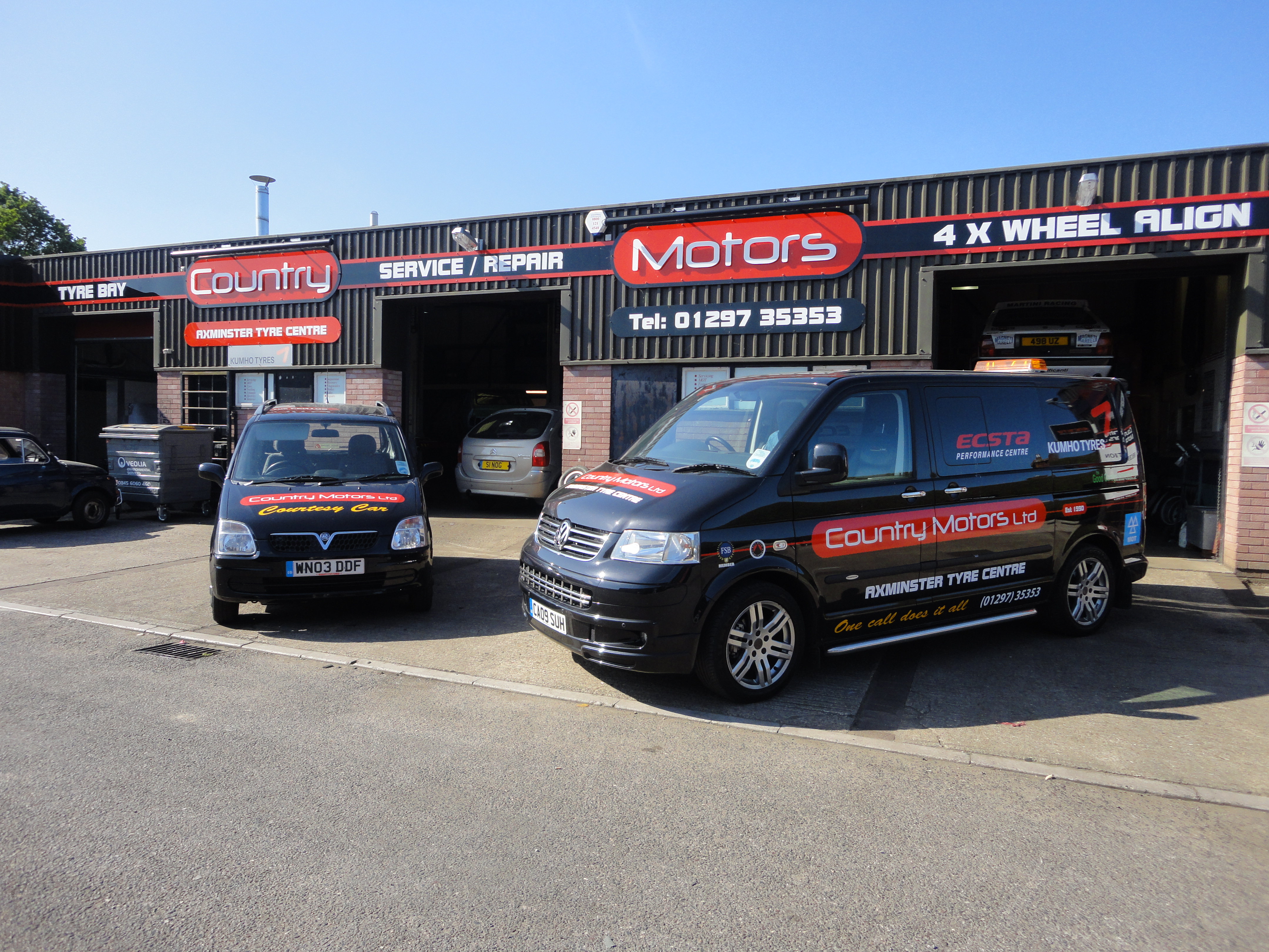 Country Motors Ltd - Tyres in Axminster